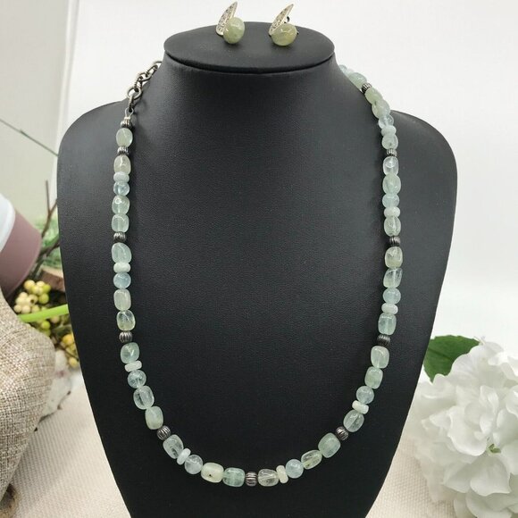 Sincerely Southwest Sterling Set: Earrings & Necklace, Like-New - Picture 10 of 10